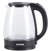 ERTONE ERT946 електрическа стъклена чаша, 1.8 л, 1500 W, LED осветление, автоматично изключване