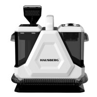 Прахосмукачка за мокро/сухо почистване на килими, дивани и тапицерия HB-2898AB, 800 W, двоен резервоар за вода, аксесоари включени