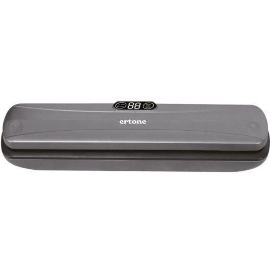 Вакуумна машина за запечатване на храни, 350 W, 2.5 л/мин, сухо и мокро вакуумиране ERTONE ERT-910GR