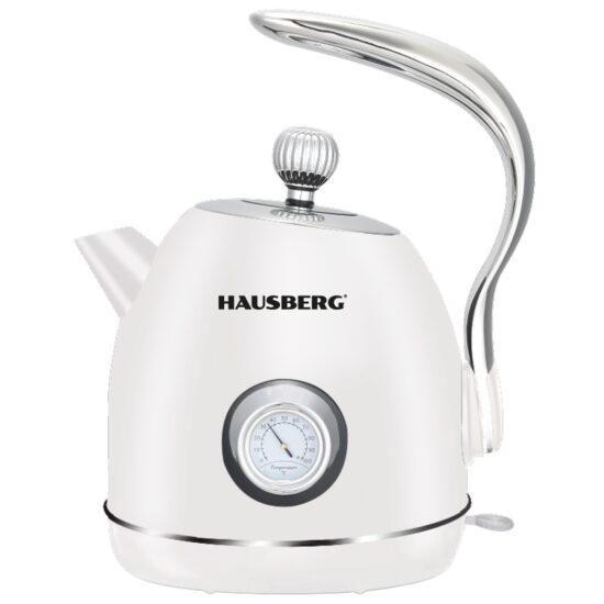 Кана от неръждаема стомана 1.8L с индикатор за температура 1500-1800W Hausberg HB3627AB