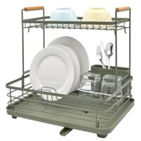 SUPORT DE VASE DUBLU DIN METAL HB-H LUX166